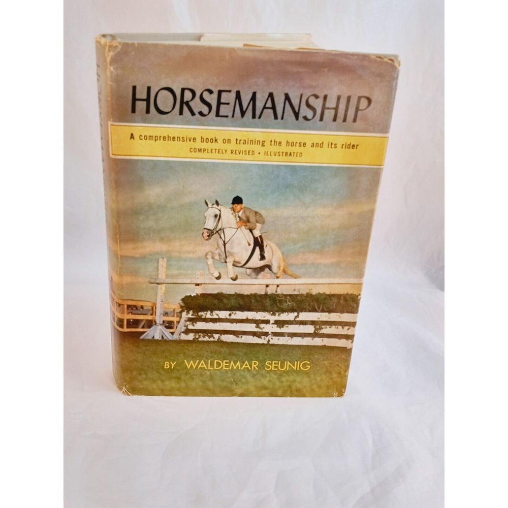1956 HORSEMANSHIP Training Horse & Rider Waldemar Seunig Photographs HC/DJ🏇🐎🐴